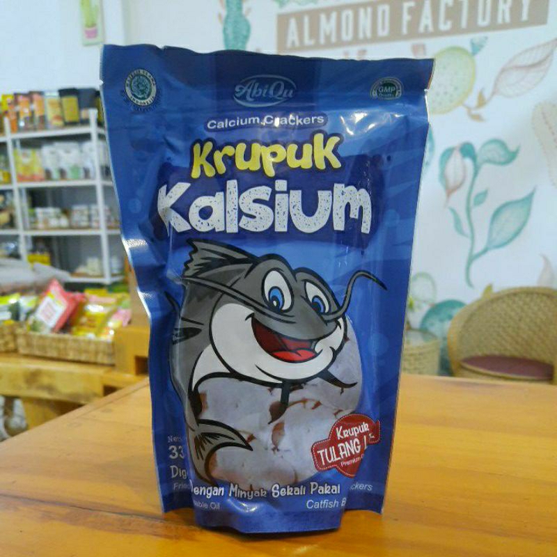 

Krupuk Kalsium (Krupuk Tulang Lele) Cemilan Sehat Anak 33gr