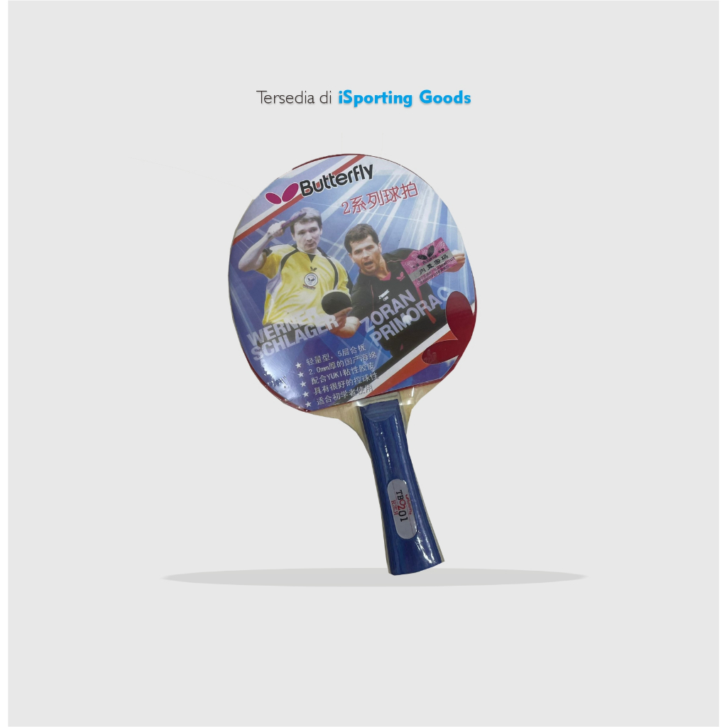 BUTTERFLY Bet Pingpong Tenis Meja Double Fish