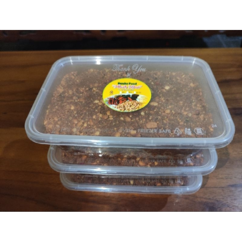 

BUMBU PECEL ASLI EKSTRA PEDAS KEMASAN 250GRAM/BOX