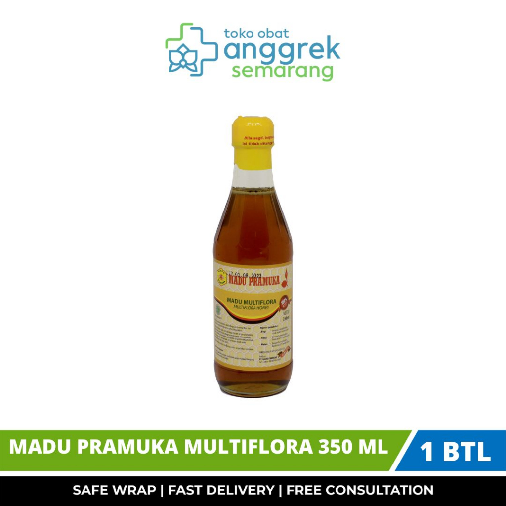 

MADU PRAMUKA MULTIFLORA 350 ML/ MENINGKATKAN DAYA TAHAN TUBUH