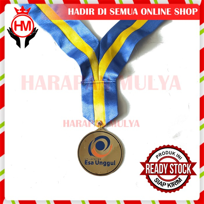 Medali Kelulusan Universitas Esa Unggul Medali Universitas Custom Medali Wisuda - Harapan Mulya