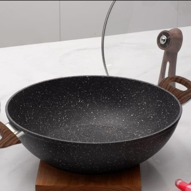 IDEALIFE Panci Wajan 32 Cm + LID - IL32-WK - 100% ORI