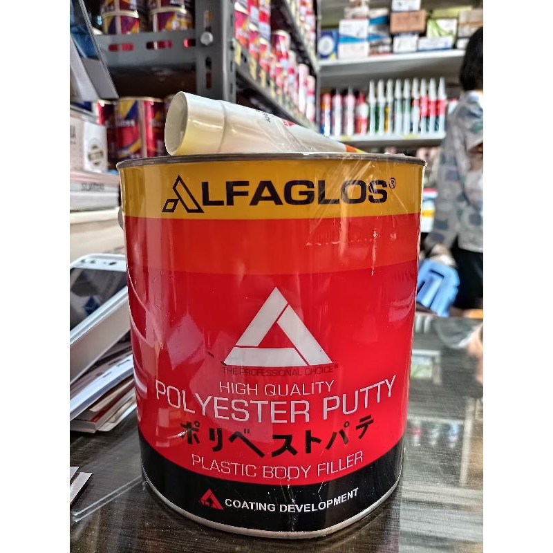 Alfagloss Polyester Putty 3Kg