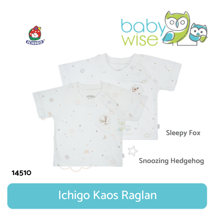 Ichigo Kaos Raglan - Atasan Anak Bayi