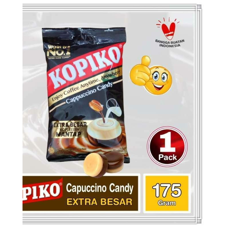 

Permen kopiko 175 gr isi 50 butir permen manis permen kopi