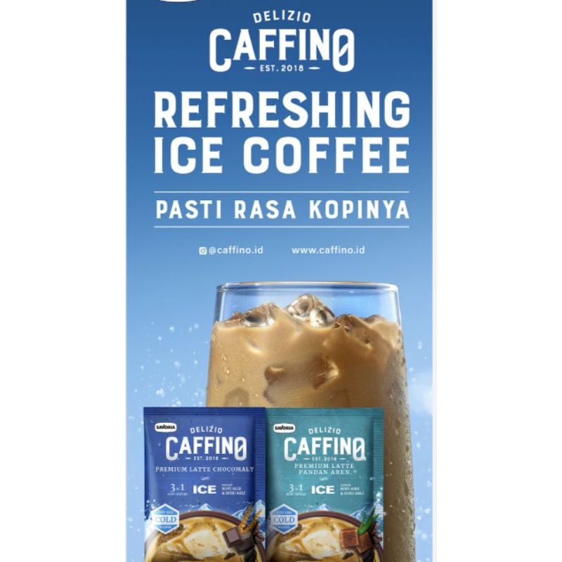 

CAFFINO ICE PANDAN & CHOCOMALT SAK