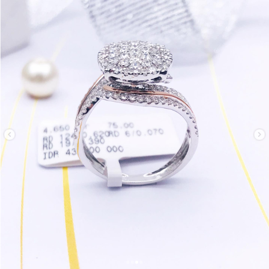 Elco Jewellery - Cincin Berlian Eropa F Vvs | CBRE-05620SH Berkualitas dan Bergaransi