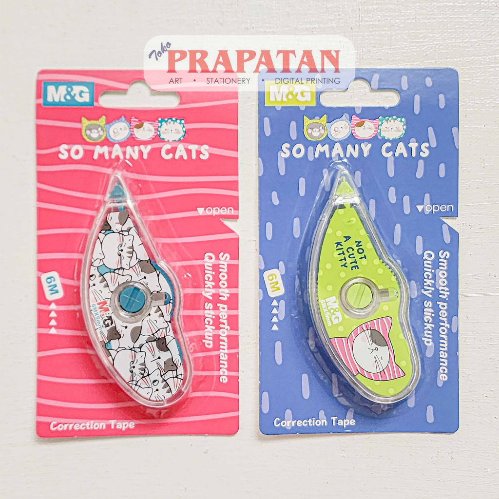 M&amp;G So Many Cats Correction Tape | Tip Ex Kertas