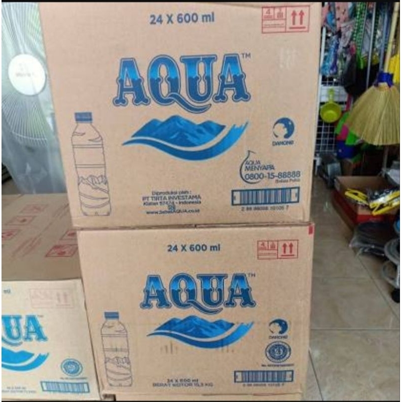 

Aqua Botol 600ml satu dus