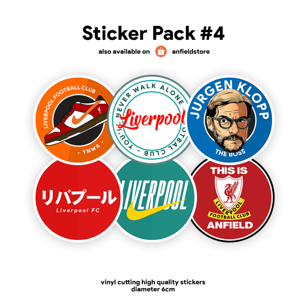 

Sticker Pack #4 | 6 Pcs Cutting Vinyl Sticker Anti Air
