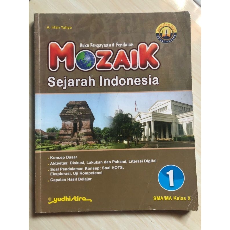 

Buku Mozaik Sejarah kelas 10/X SMA K.13