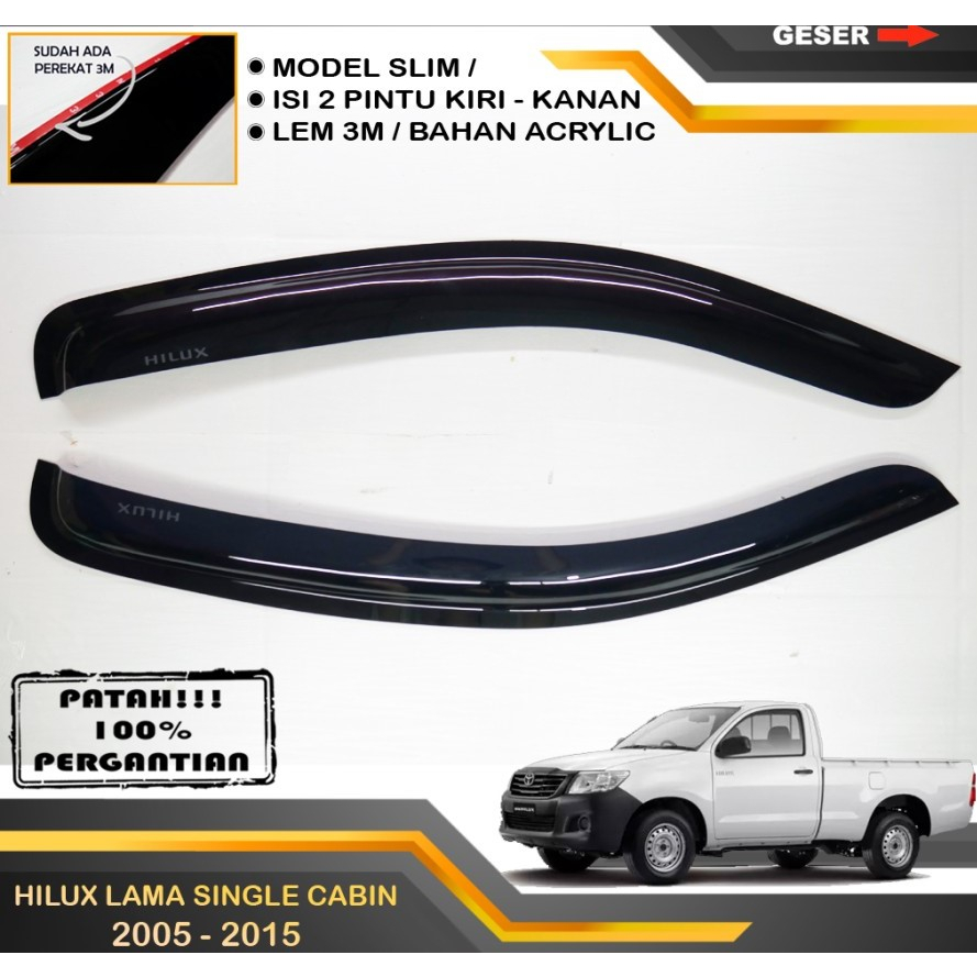 TALANG AIR HILUX LAMA SINGLE CABIN 2005 2006 2007 2008 2009 2010-2015