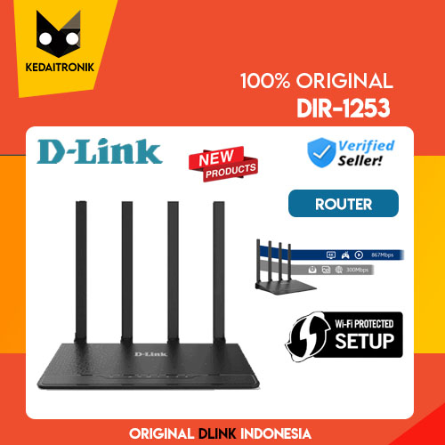 Router D-Link DIR 1253 AC1200 Gigabit MU MIMO DUAL BAND DLink DIR1253