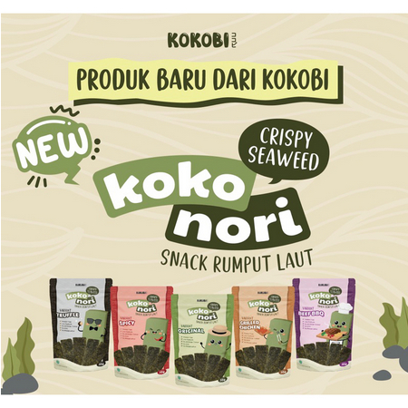 

KOKO NORI Crispy Seaweed Original Snack Rumput Laut