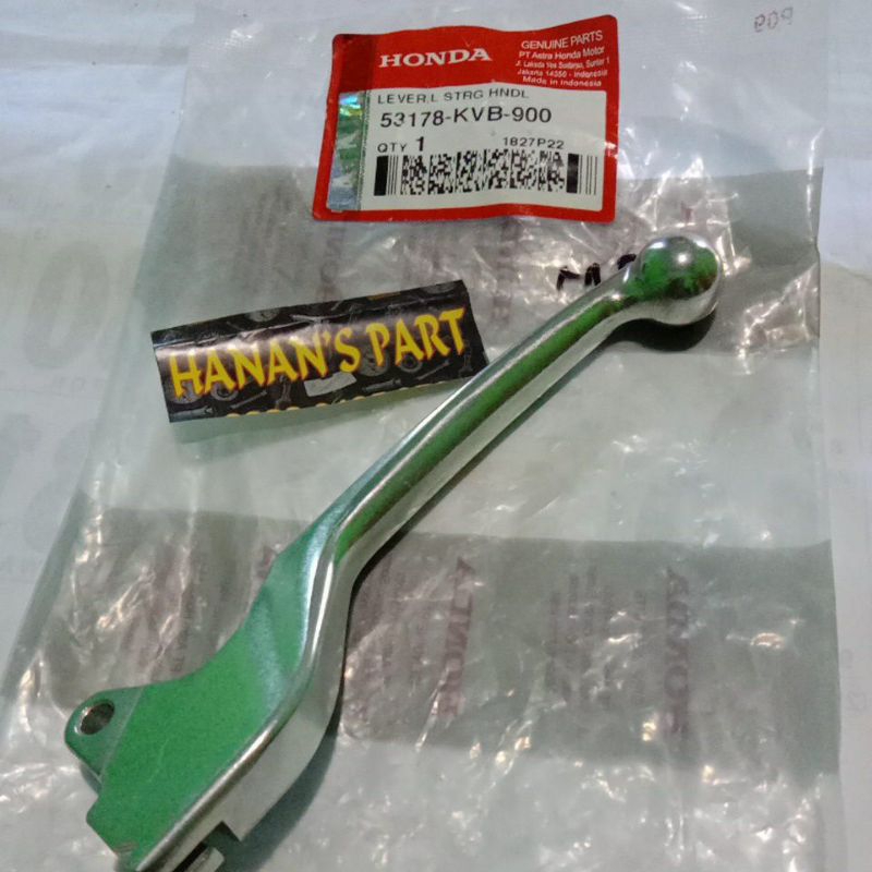 53178-KVB-900 HANDLE REM KIRI BEAT FI VARIO 110 KARBU VARIO 110 FI BEAT KARBU SILVER ORIGINAL ASLI A