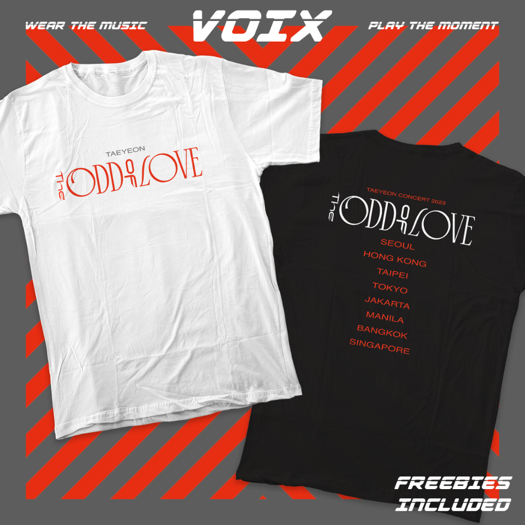 Kaos Kpop Taeyeon "The Odd Of Love" Tee