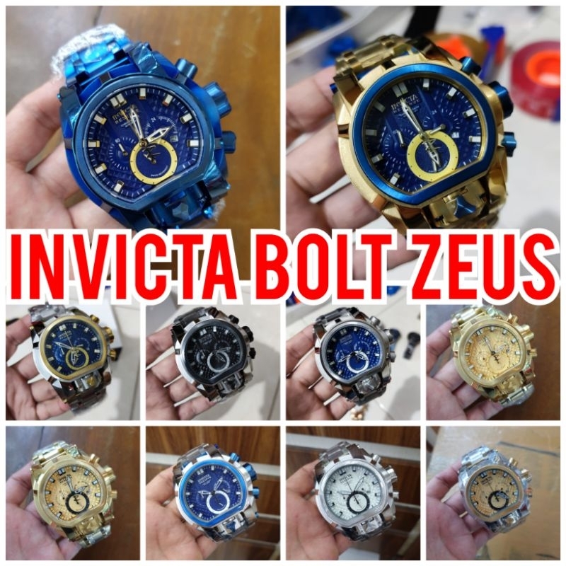 JAM TANGAN PRIA BESAR INVICTA BOLT ZEUS