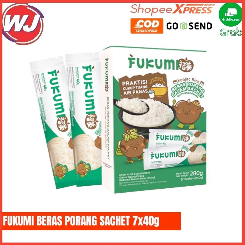 

FUKUMI BERAS PORANG SACHET 7x40g