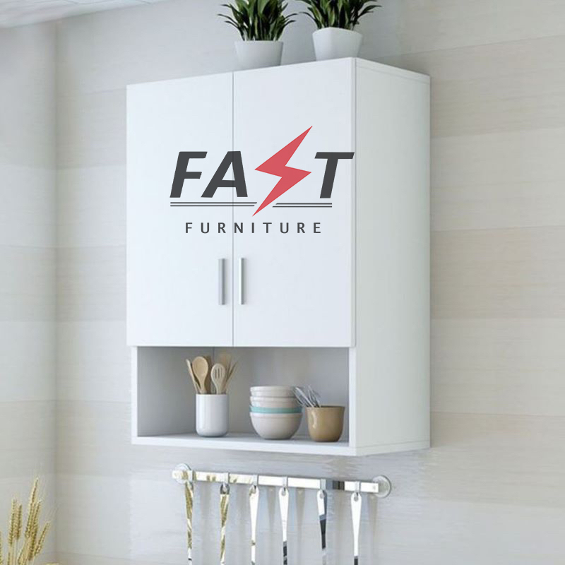 Lemari Dinding Dapur / Kitchen Set 2 Pintu Minimalis / Rak Atas Dapur/ Rak Dinding Dapur / Lemari Ka