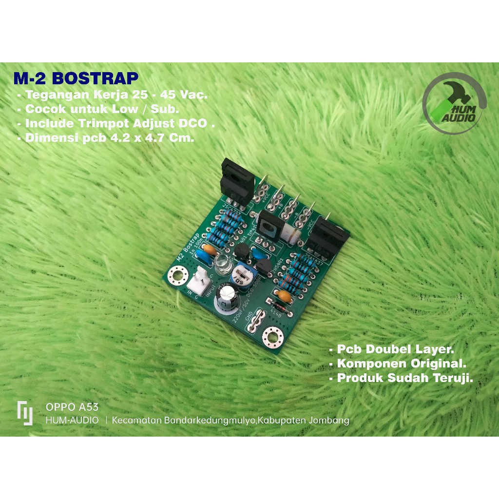 DRIVER M-2 BOSTRAP CABE RAWIT