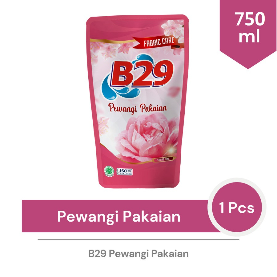 B29 Pewangi Pakaian 750ml - Pewangi Pakaian Aroma Fresh Blue / Smart Pink