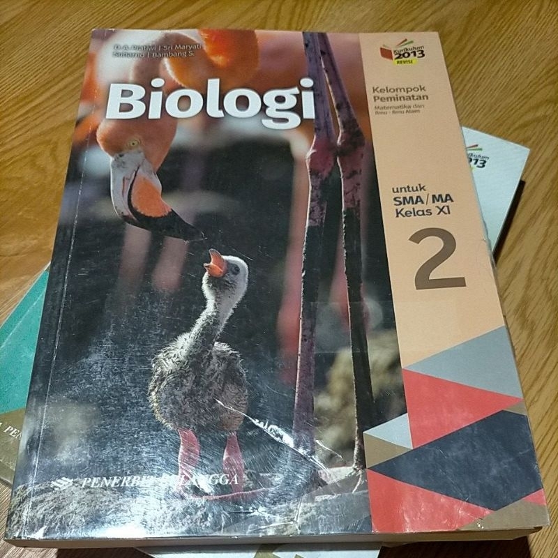Buku Bekas Pakai - Buku Biologi Kelas SMA 2 / Buku Biologi SMA Kelas XI