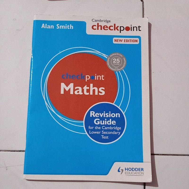 CHECKPOINT MATHS CHECKPOINT SCIENCE AND CHECKPOINT ENGLISH