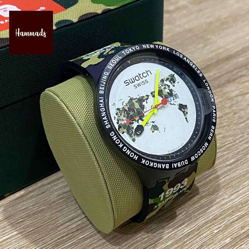 Swatch x BAPE Big Bold The World Edition Original