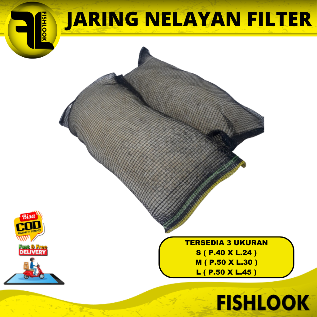 JARING NELAYAN + KANTONG JARING NELAYAN L (LARGE)
