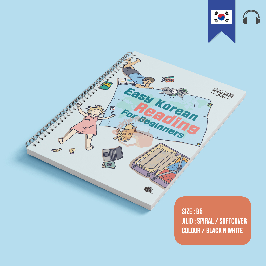 Buku Easy Korean Reading - Talk To Me In Korean (TTMIK)