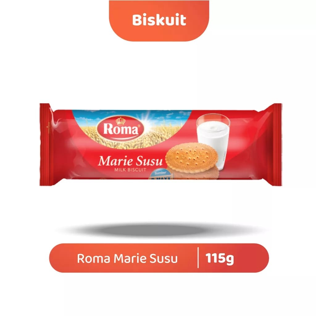 

Marie Susu Roll | Isi 1 @ 115 Gr | Roma | Mayora