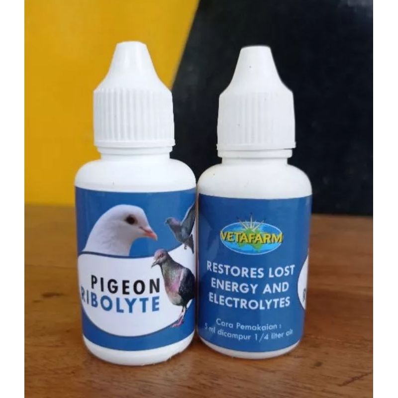 ￼RIBOLYTE PIGEON 20ml VETAFARM rebolyte merpati repacking ribolit rebolit vetafarm 20 ml repacking
