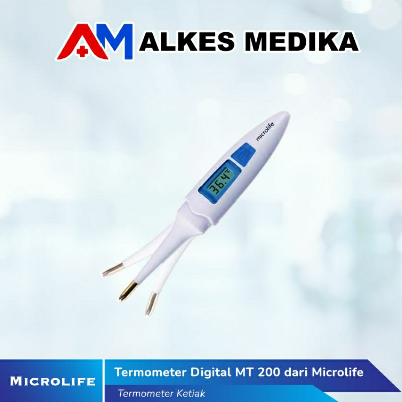 Thermometer Microlife Mt-200 / Thermometer ketiak / Thermometer Digital / Microlife MT-200