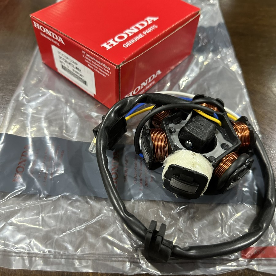 KTL SPULL ASSY STATOR COMP MOTOR LEGENDA REVO SUPRA FIT NEW SPUL