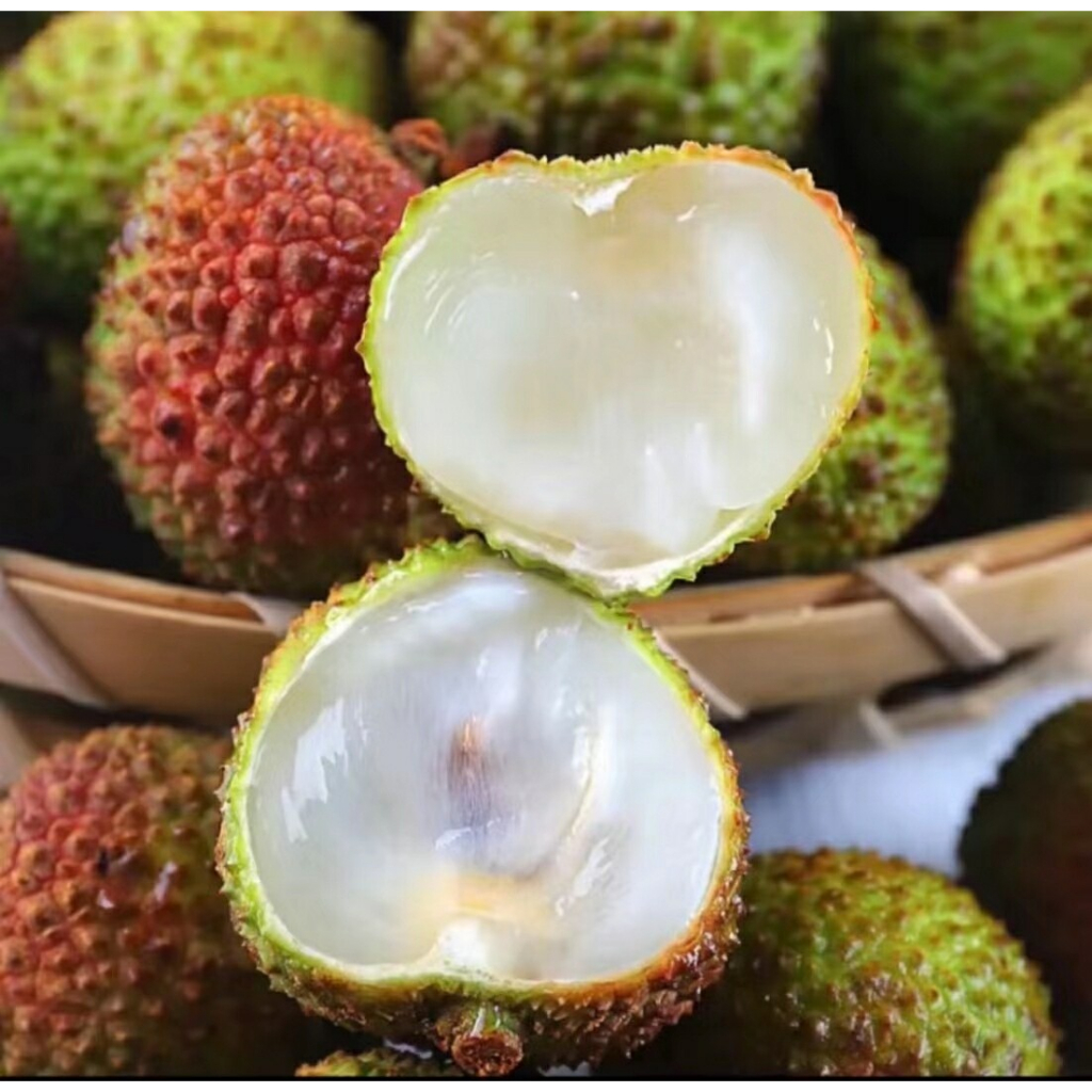 Leci madu hijau / leci import manis