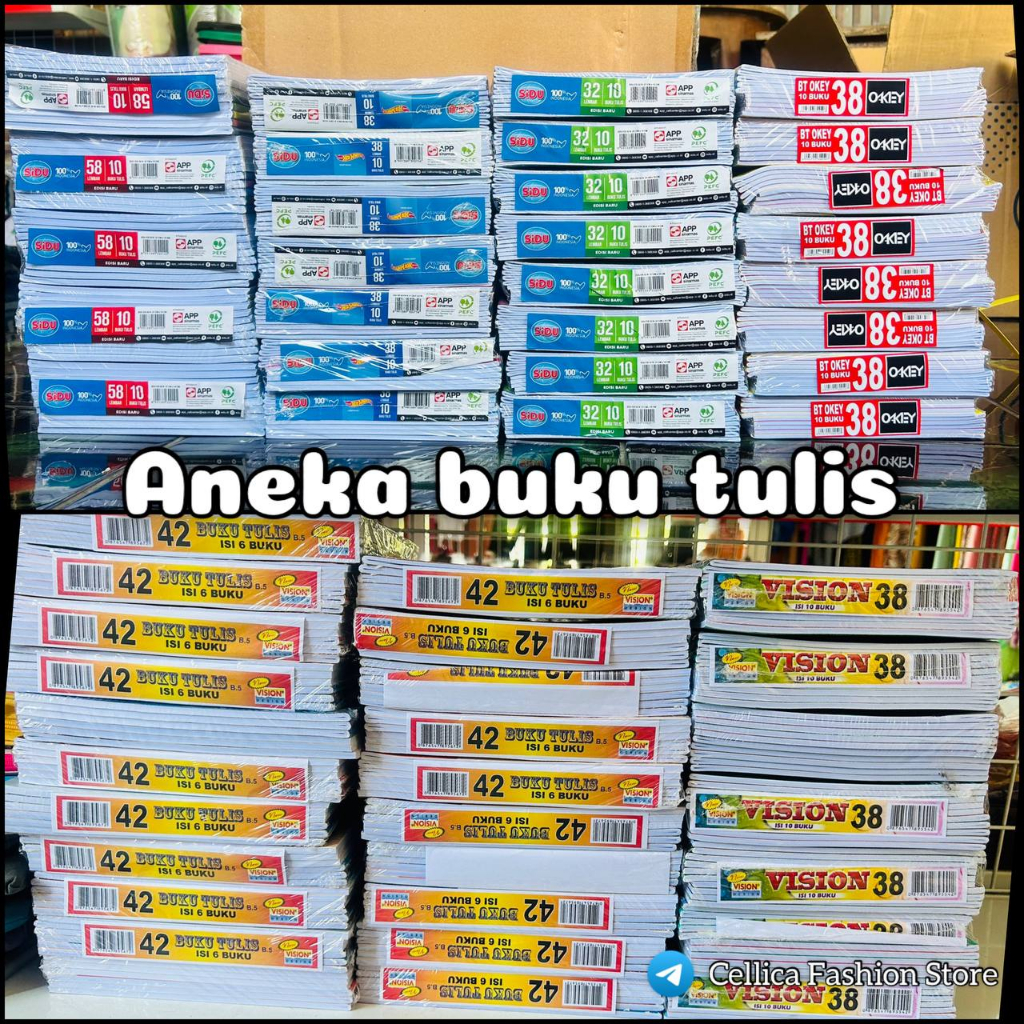 

Aneka Buku tulis sekolah