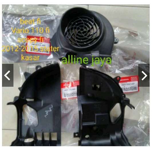 Tutup Mesin COVER mesin Beat fi, scoopy fi , vario 110 fi stater kasar