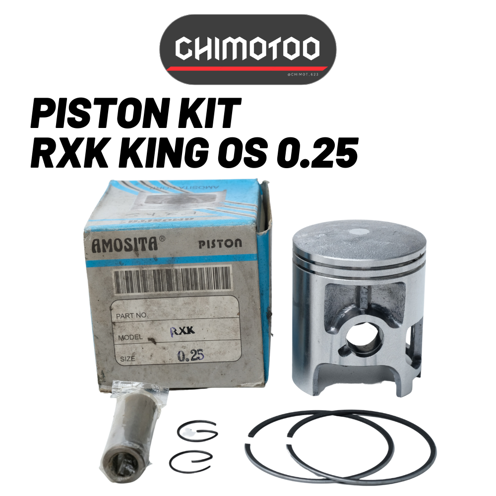 Piston Kit Yamaha Rx K Rx King Yt115 Rx S Rx Special Rxr Os 0.25