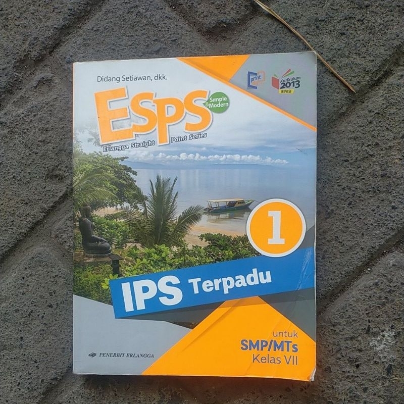 ESPS IPS Terpadu Untuk Kelas VII SMP/ MTS / Bekas / Original