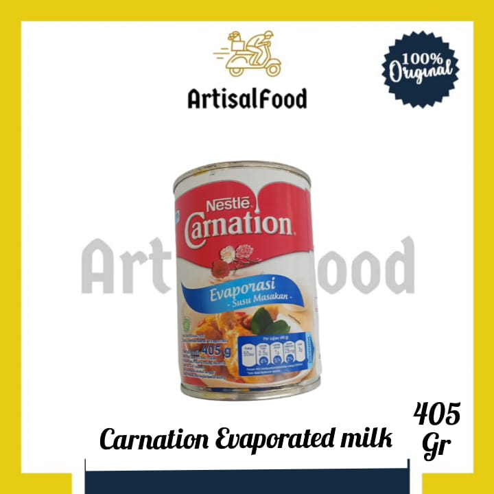 

CARNATION Evaporated Evaporasi milk KALENG 405gr