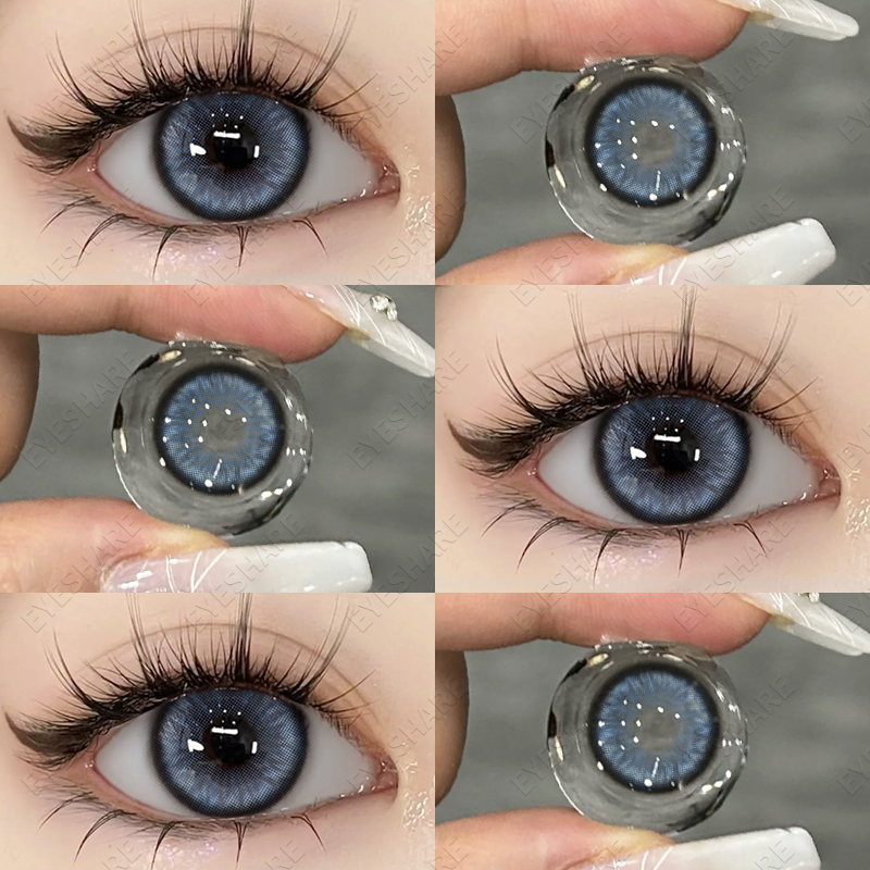 Foto Eyeshare diamond seri Softlens Normal 1 pasang lensa kontak warna Fashionable dan serbaguna diameter 14.5mm softlens