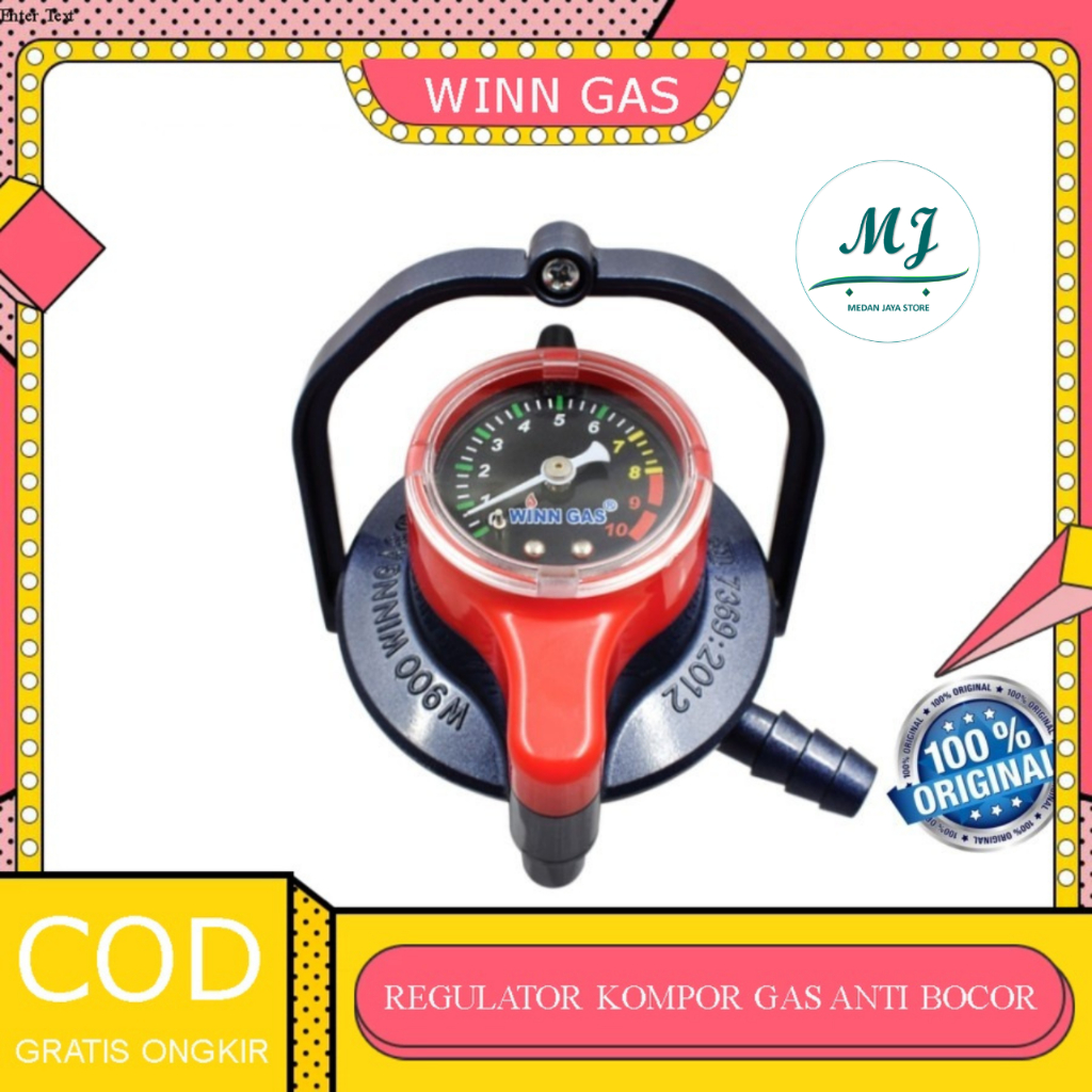 Regulator Winn Gas W 900 Regulator Kompor Gas Anti Bocor Original