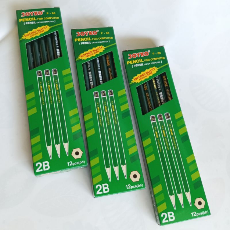 

pensil 2B isi 12 merk joyko