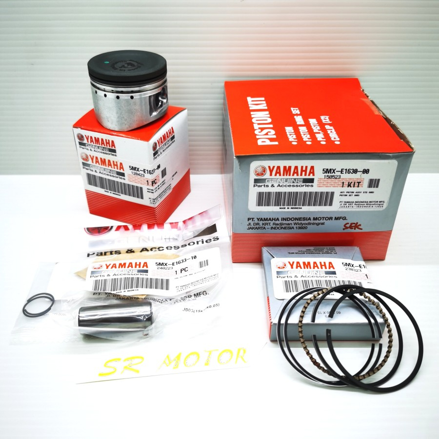 piston ring seher kit mio lama mio soul karbu smile sporty ukuran oversize standar 50 100 original y