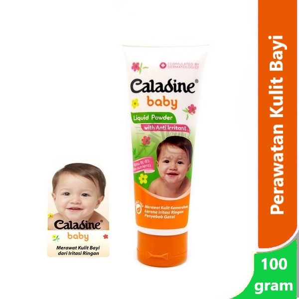 Caladine Baby Liquid Powder 100 gr - bedak dingin cair kulit bayi gatal iritasi ruam