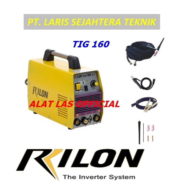 Mesin Las Rilon TIG 160A Trafo Las Listrik Argon TIG 160