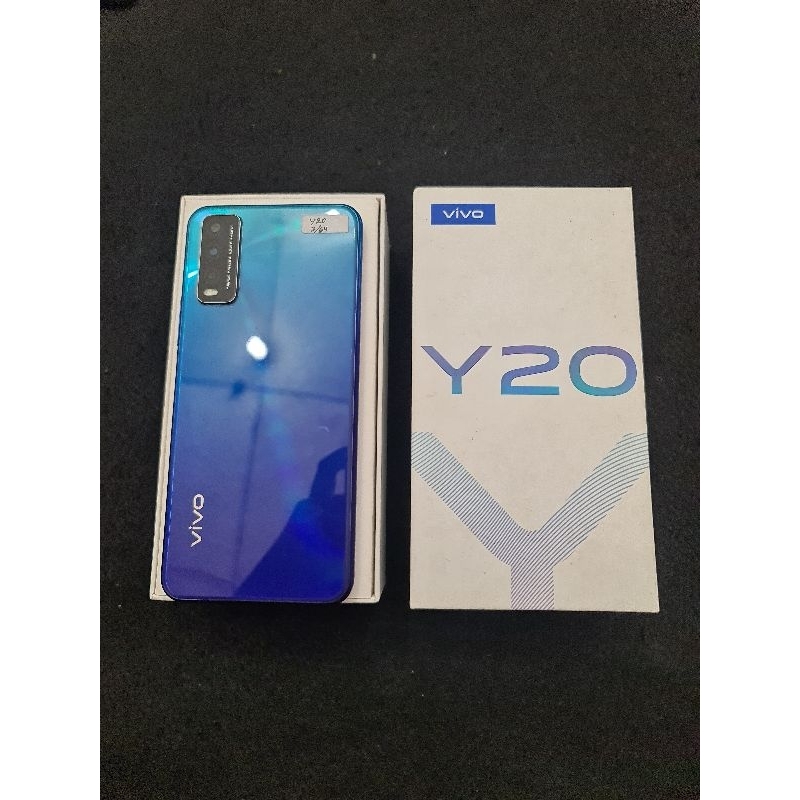 (SECOND) Vivo Y20 ram 3/64 Fullset Segel