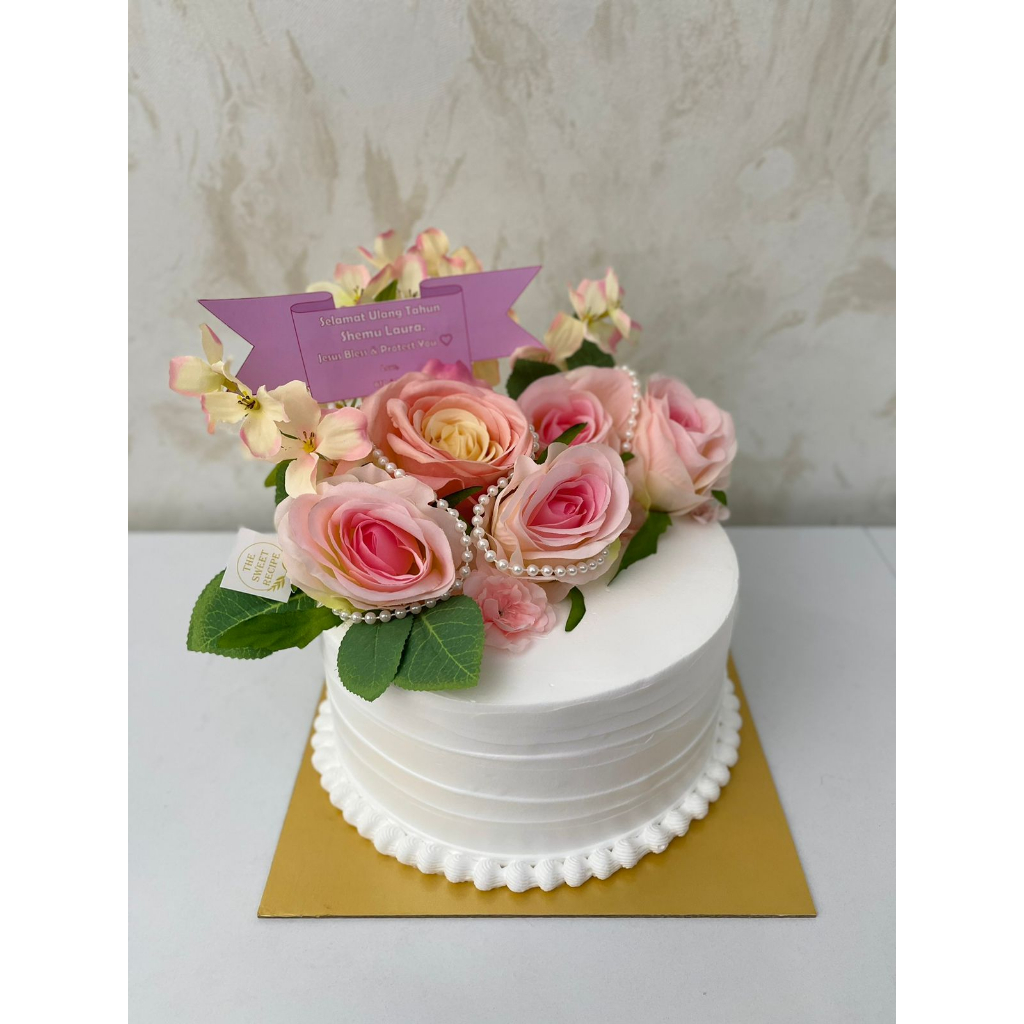 

Cake Rose Pink Pearl
