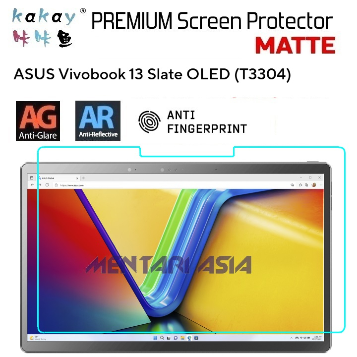 Screen Protector ASUS VivoBook 13 Slate OLED T3304 2023 - KAKAY MATTE