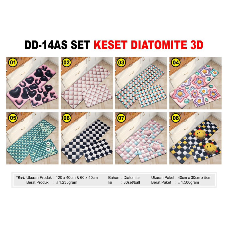 Keset dapur 2in1 Diatomite